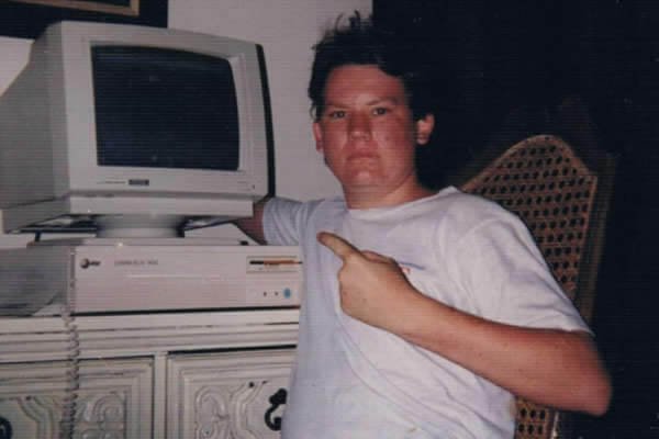 NIck's first personal computer