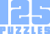 125 Puzzles Logo Light
