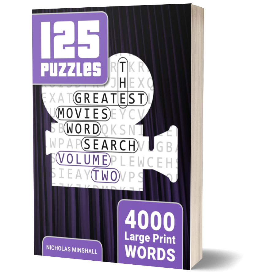 The Greatest Movies Word Search: Volume Two