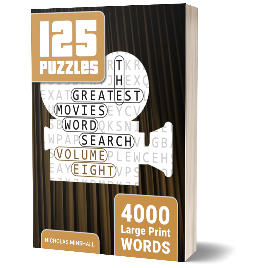 The Greatest Movies Word Search: Volume Eight